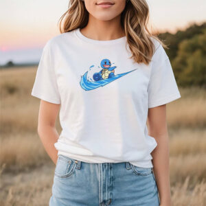 Squirtle Pokemon Nike Shirt 2