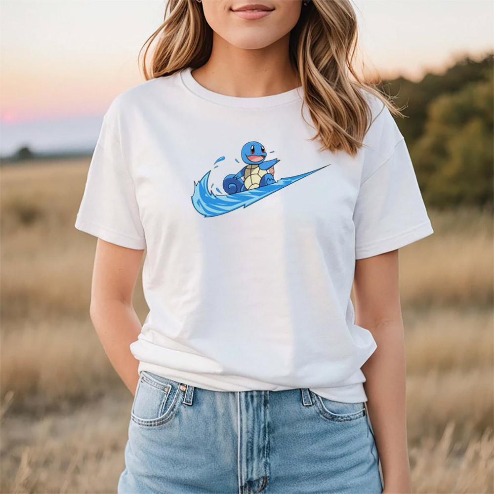 Squirtle Pokemon Nike Shirt Squirtle Pokemon Nike Shirt