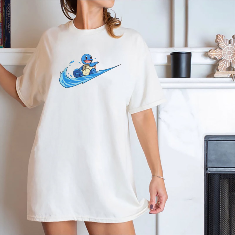 Squirtle Pokemon Nike Shirt Squirtle Pokemon Nike Shirt