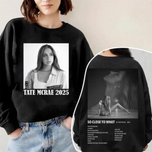 Tate McRae 2025 Tour 2 sided Shirt