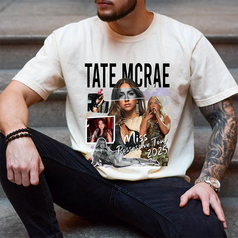 Tate Mcrae Miss Possessive Tour Tee Tate Mcrae Miss Possessive Tour Tee