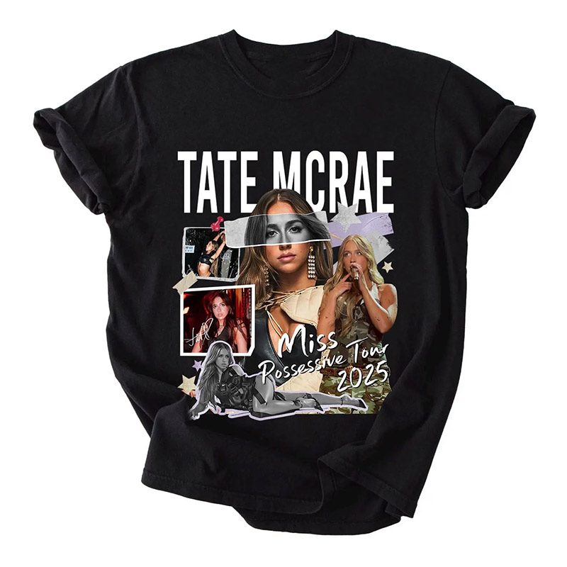 Tate Mcrae Miss Possessive Tour Tee Tate Mcrae Miss Possessive Tour Tee