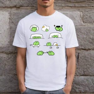 Tiny Frogs Pack Sticker T-shirt Tiny Frogs Pack Sticker T-shirt