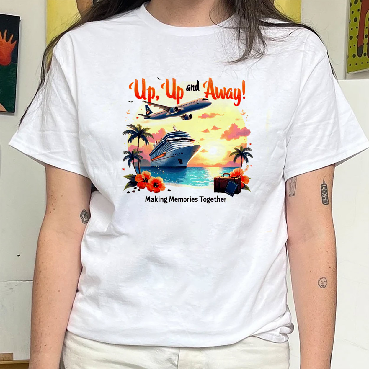Up Up And Away Family Vacation T-shirt Up Up And Away Family Vacation T-shirt