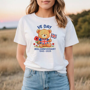 VE Day Flag 80th Anniversary 2025 Shirt VE Day Flag 80th Anniversary 2025 Shirt