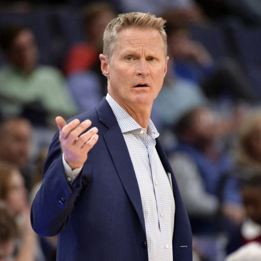 head coach of the Golden State Warriors Steve Kerr