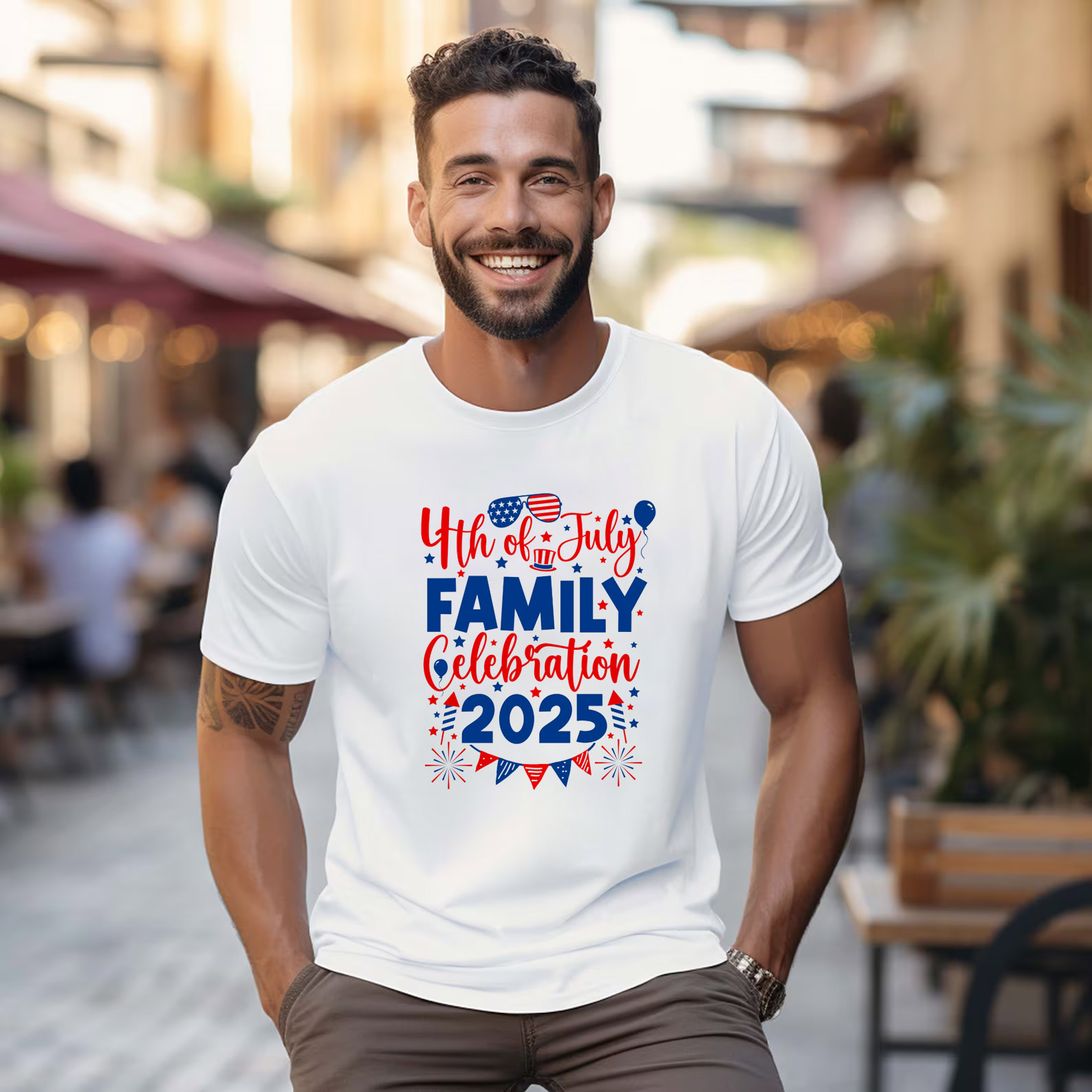 4th Of July Family Celebration 2025 Patriotic T-shirt 4th Of July Family Celebration 2025 Patriotic T-shirt