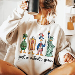 4th Of July Silly Goose T-shirt 4th Of July Silly Goose T-shirt