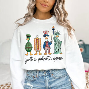 4th of July Silly Goose T shirt 3
