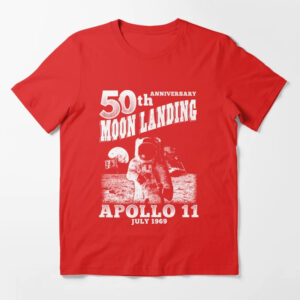 50th Anniversary Moon Landing Apollo 11 Retro nasa t shirt 3
