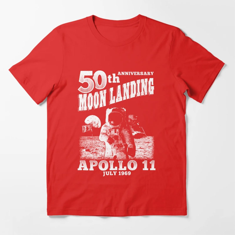 50th Anniversary Moon Landing Apollo 11 Retro NASA T-shirt 50th Anniversary Moon Landing Apollo 11 Retro NASA T-shirt