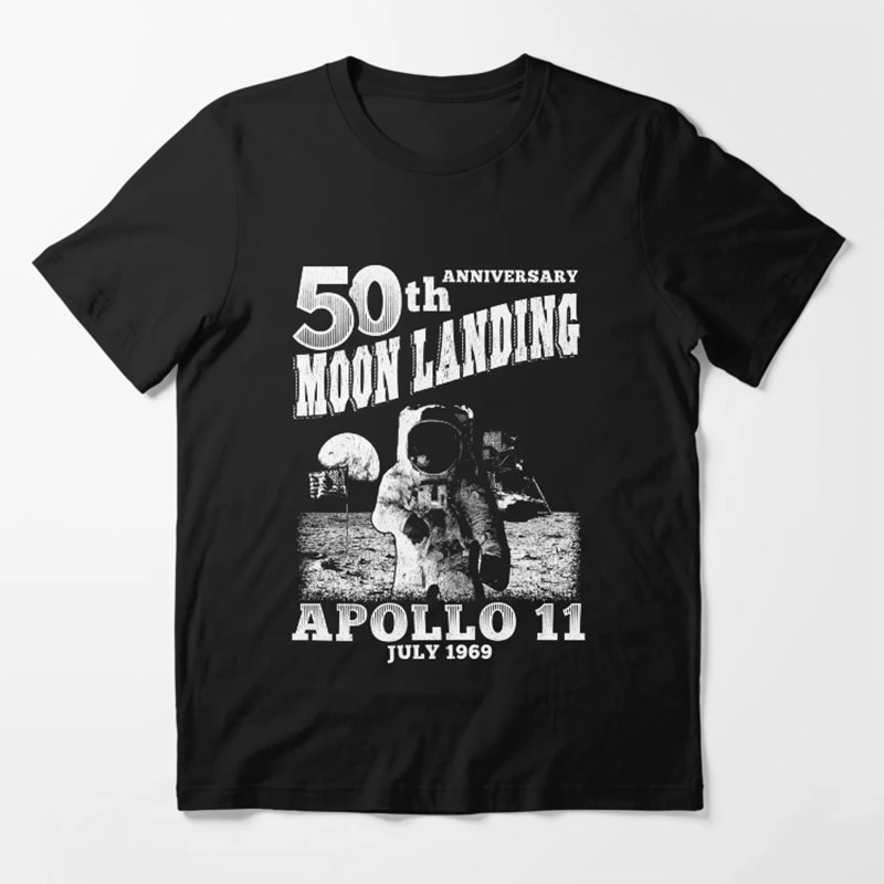 50th Anniversary Moon Landing Apollo 11 Retro NASA T-shirt 50th Anniversary Moon Landing Apollo 11 Retro NASA T-shirt