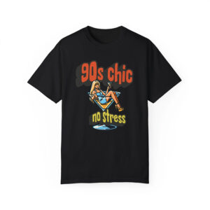 90s Chic No Stress T shirt 2