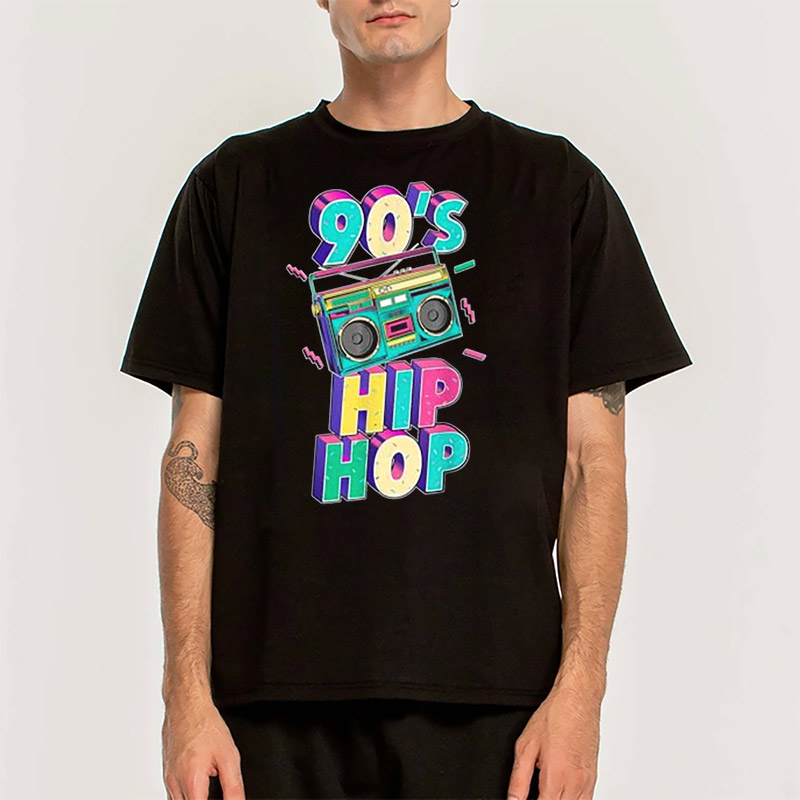 90's Hip Hop Vibes Retro Shirt 90's Hip Hop Vibes Retro Shirt