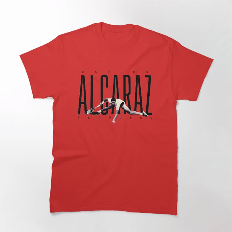 ATP Carlos Alcaraz Fearless Tee ATP Carlos Alcaraz Fearless Tee