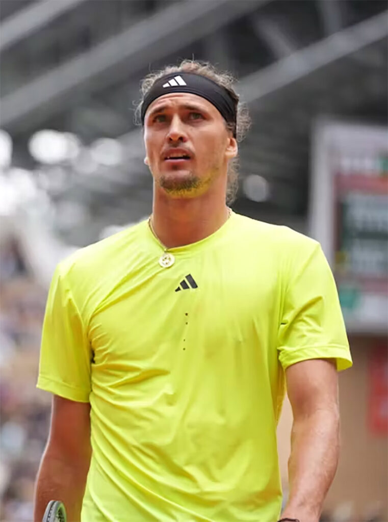 Alexander Zverev Roland Garros 2025
