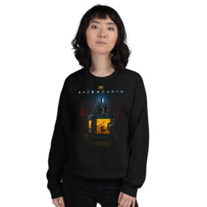 Alien Earth Crate Fleece Movie FX T-shirt