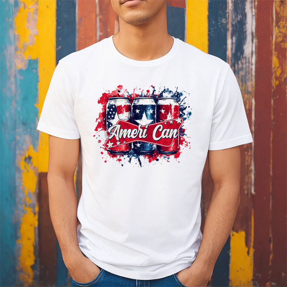Ameri Can America Beer 4th Of July Shirt Ameri Can America Beer 4th Of July Shirt