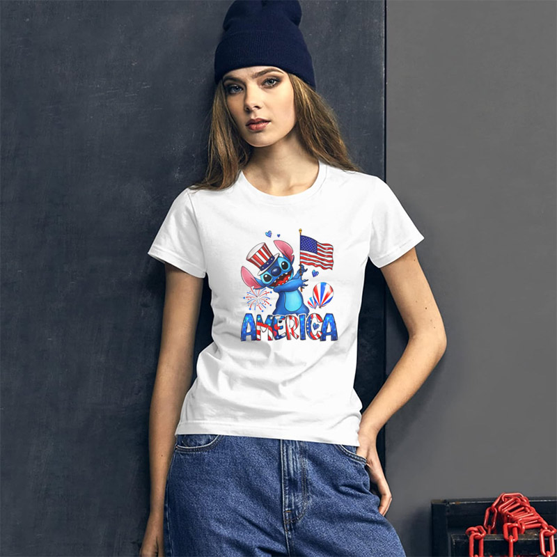 America Independence Day Stitch 4th Of July T-shirt America Independence Day Stitch 4th Of July T-shirt