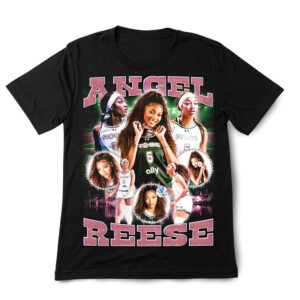 Angel Reese WNBA Chicago Sky Basketball Graphic Tee Angel Reese WNBA Chicago Sky Basketball Graphic Tee