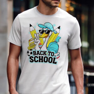 Back To School Goose Cute Tee Back To School Goose Cute Tee