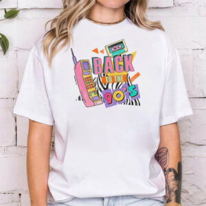 Back To The 90s Cassette T shirt 2