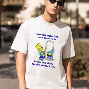 Bart through reflection, People I love shirt 2