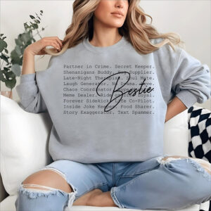 Bestie Quote Happy Best Friend Day Shirt 2