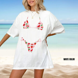 Bikini Fruits Party Comfort Colors T shirt