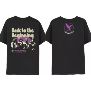 Black Sabbath Back To The Beginning Live Concert 2 sided T shirt 1