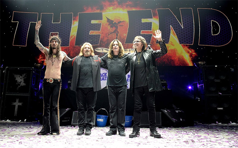Black Sabbath The End Tour 2017