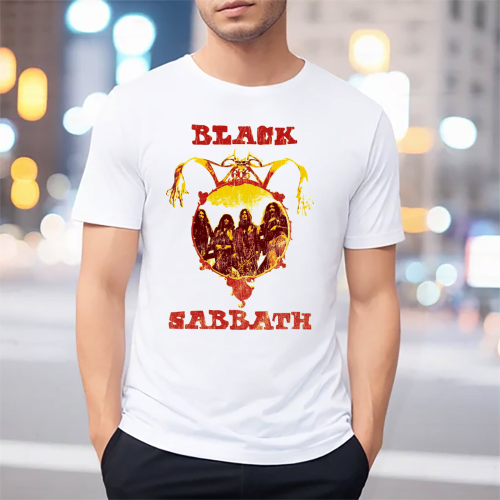 Black Sabbath Vintage 70's Style T-shirt Black Sabbath Vintage 70's Style T-shirt