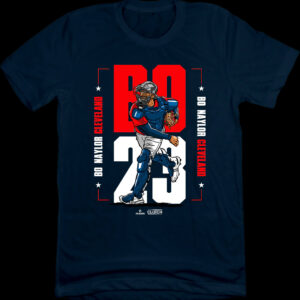 Bo Naylor Cleveland MLBPA Graphic T shirt 3