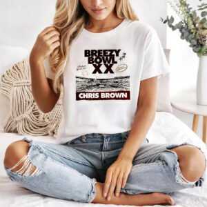 Breezy Bowl XX Tour Chris Brown Concert 2025 Tee 2