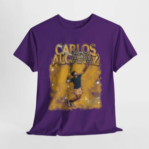 Carlos Alcaraz Paddle Tennis Graphic T-shirt Carlos Alcaraz Paddle Tennis Graphic T-shirt
