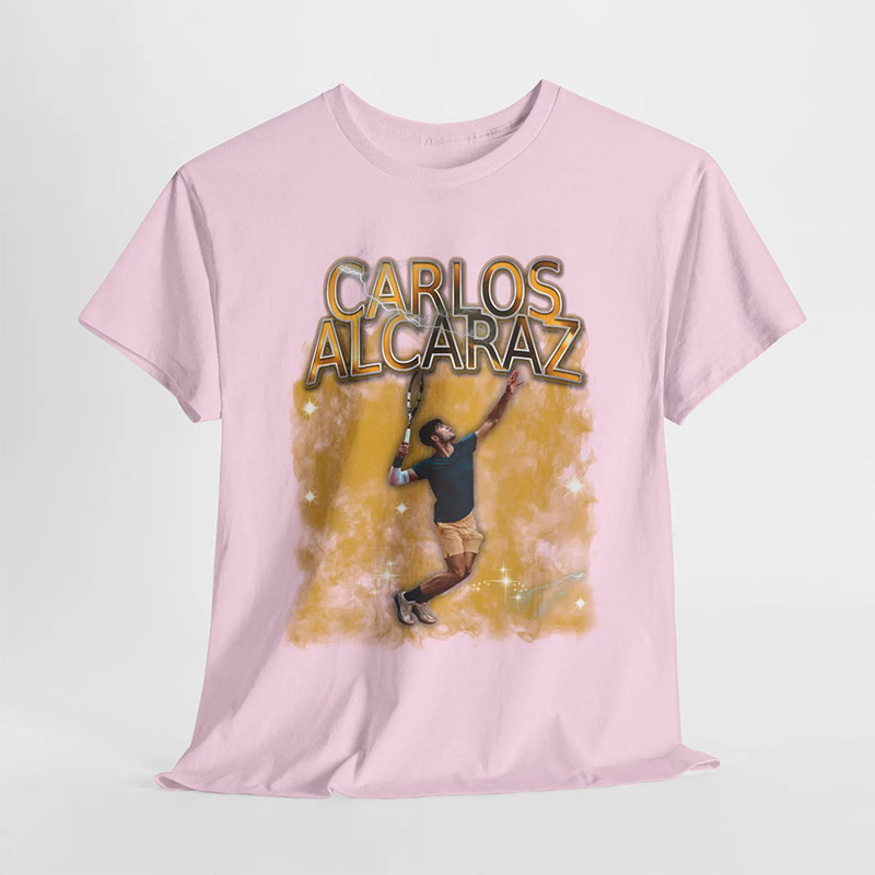 Carlos Alcaraz Paddle Tennis Graphic T-shirt Carlos Alcaraz Paddle Tennis Graphic T-shirt