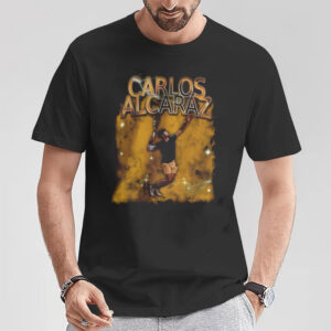 Carlos Alcaraz Paddle Tennis Graphic T shirt