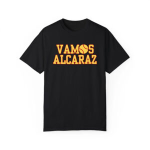 Carlos Alcaraz VAMOS ALCARAZ Tennis Comfort Colors T-shirt Carlos Alcaraz VAMOS ALCARAZ Tennis Comfort Colors T-shirt