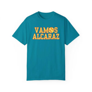 Carlos Alcaraz VAMOS ALCARAZ Tennis Comfort Colors T shirt 3