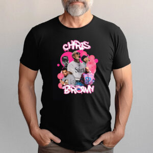 Chris Brown World Tour 2025 Graphic T shirt 2