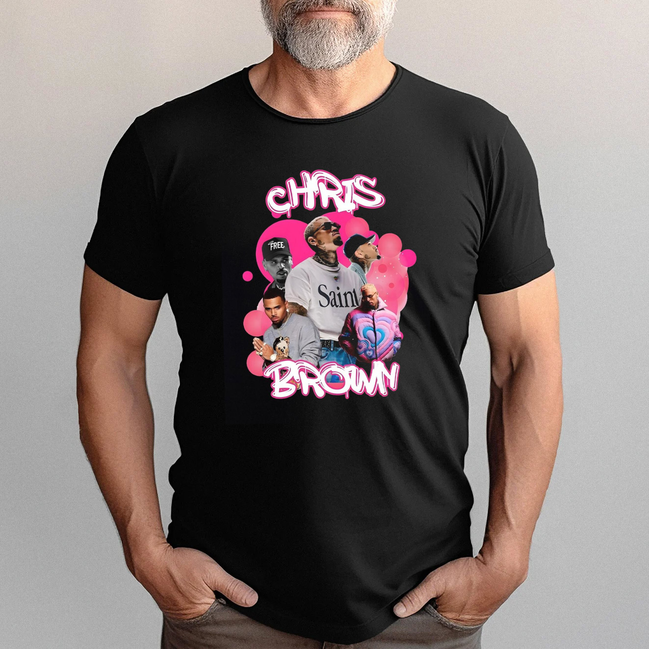Chris Brown World Tour 2025 Graphic T-shirt Chris Brown World Tour 2025 Graphic T-shirt