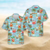 Christmas In July Santa Claus Summer Time Hawaiian Shirt