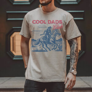 Cool Dads Club Cowboy Father Comfort Colors T shirt