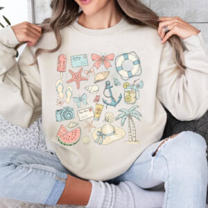 Coquette Summer Trip Unisex T shirt 3