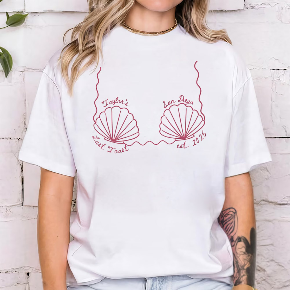 Custom Beach Bikini Mermaid Funny T-shirt Custom Beach Bikini Mermaid Funny T-shirt
