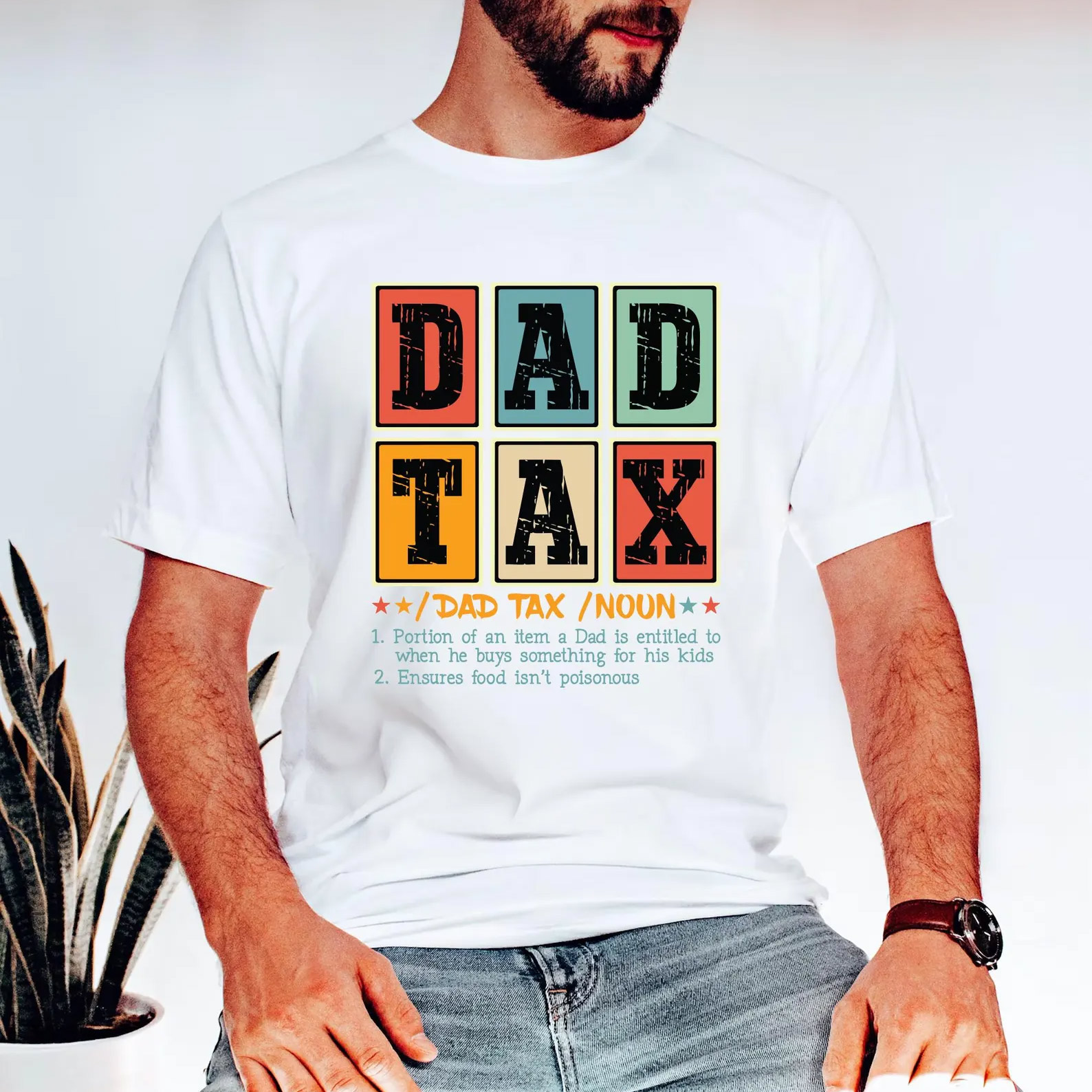 Dad Tax Definition Funny Dad Comfort Colors T-shirt Dad Tax Definition Funny Dad Comfort Colors T-shirt