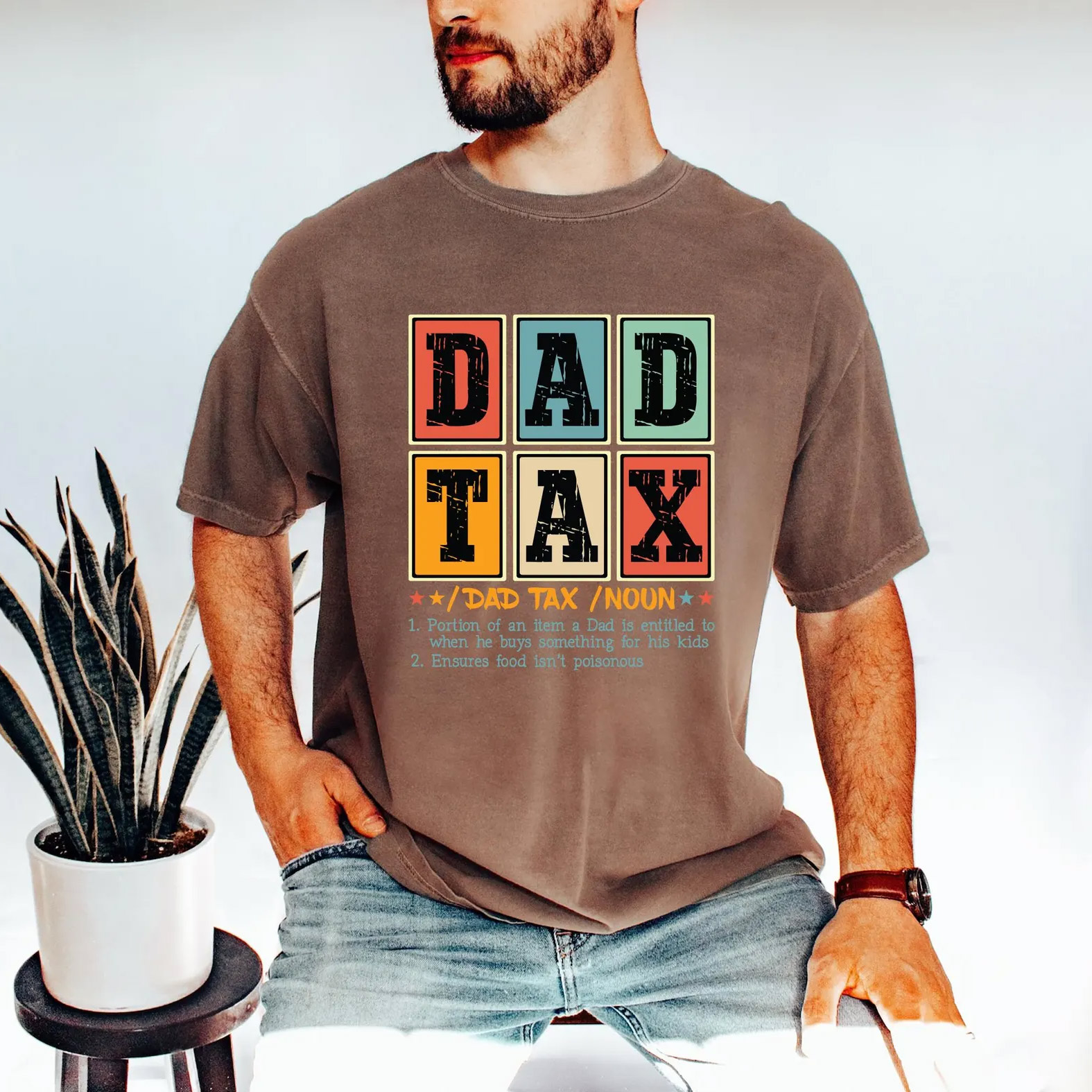 Dad Tax Definition Funny Dad Comfort Colors T-shirt Dad Tax Definition Funny Dad Comfort Colors T-shirt