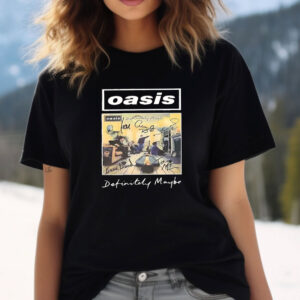 Definitely Maybe Oasis Tour 90s T shirt 1
