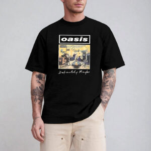 Definitely Maybe Oasis Tour 90s T shirt 3