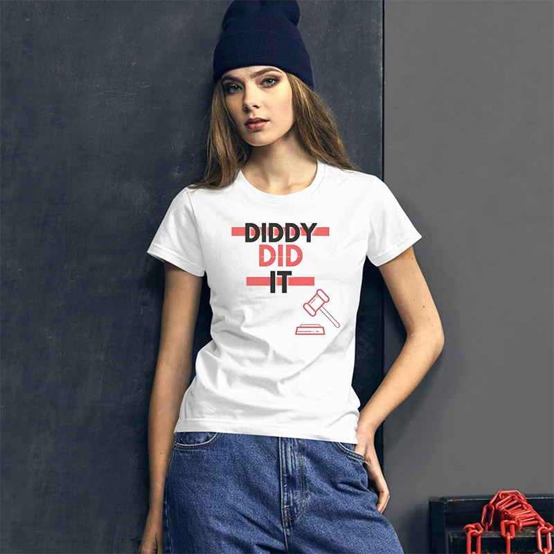 Diddy Did It Guilty T-shirt Diddy Did It Guilty T-shirt